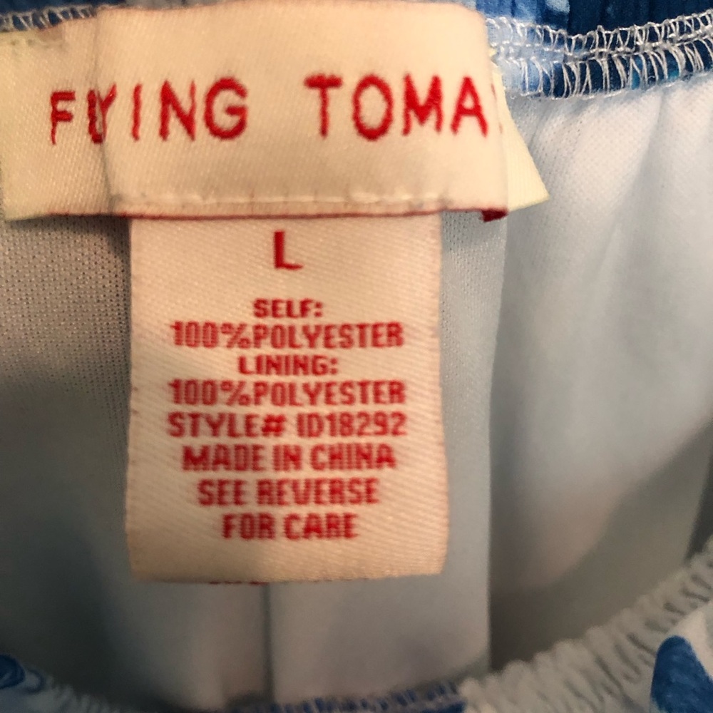 π Host Pick π Flying Tomato Maxi Dress Blue Sunflower - Picture 7 of 9